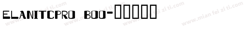 elanitcpro boo字体转换